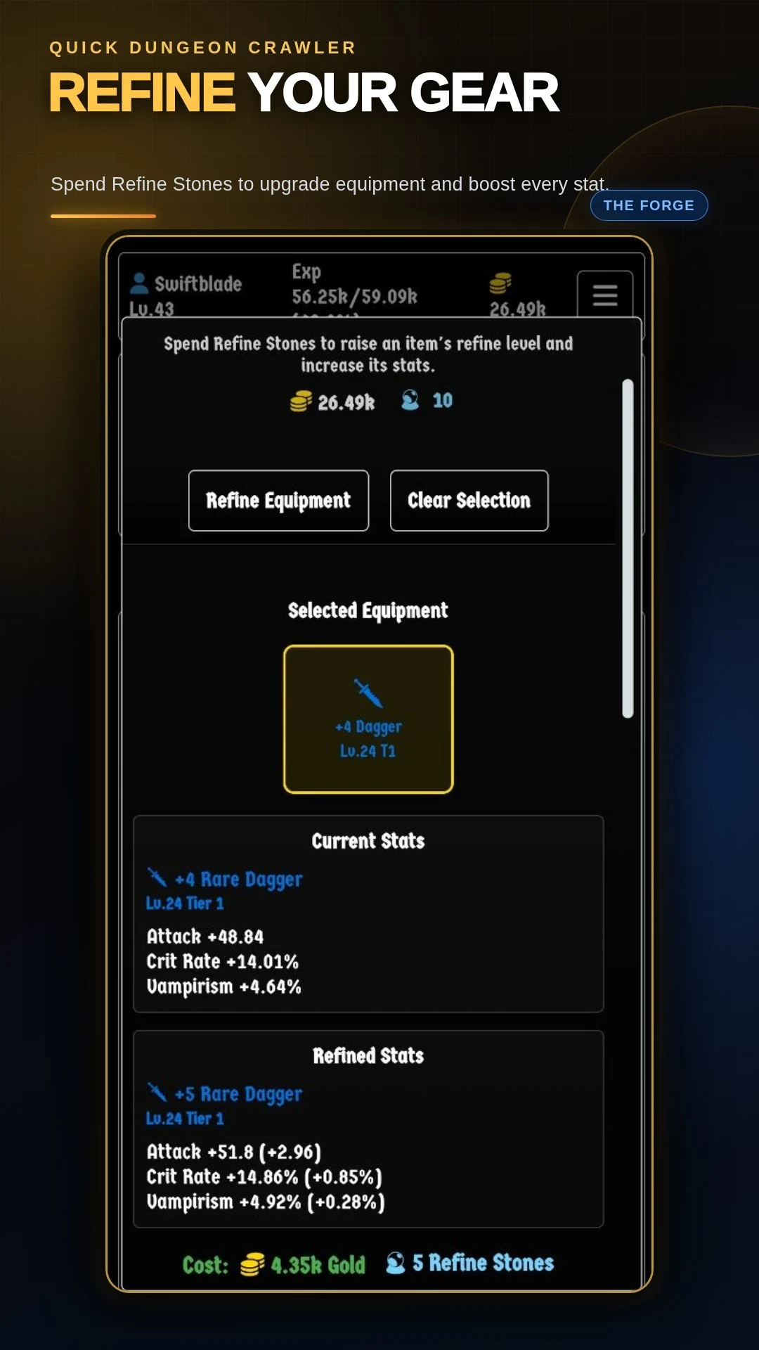 Quick Dungeon Crawler: RPG screenshot