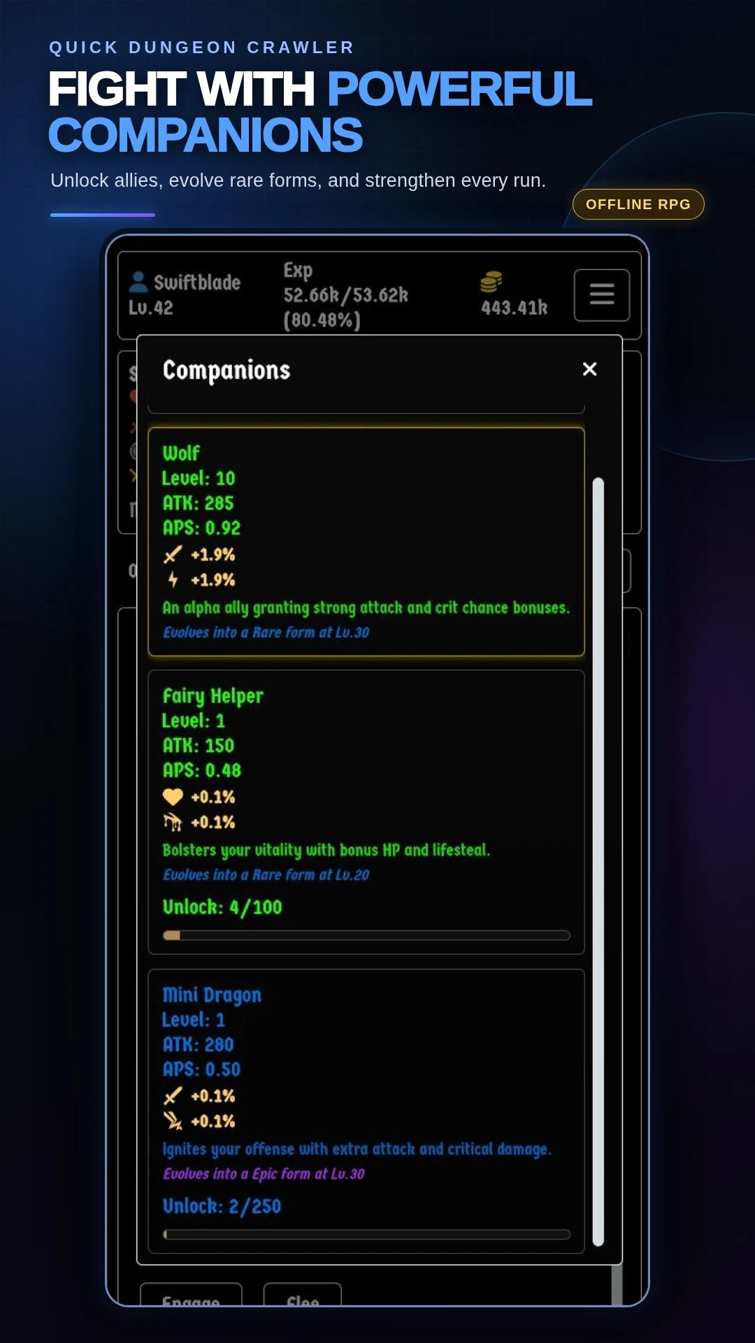 Quick Dungeon Crawler: RPG screenshot