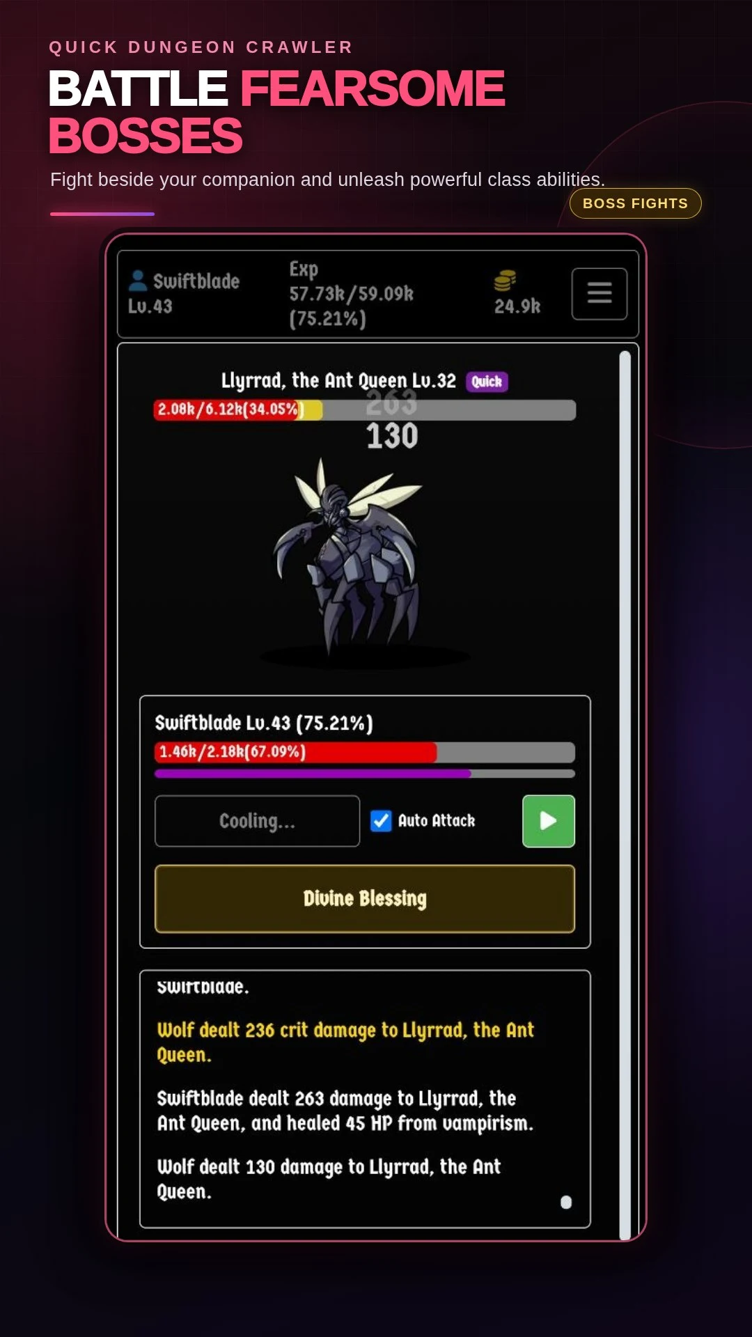 Quick Dungeon Crawler: RPG screenshot